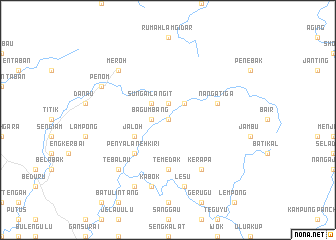 map of Sungai Tipus